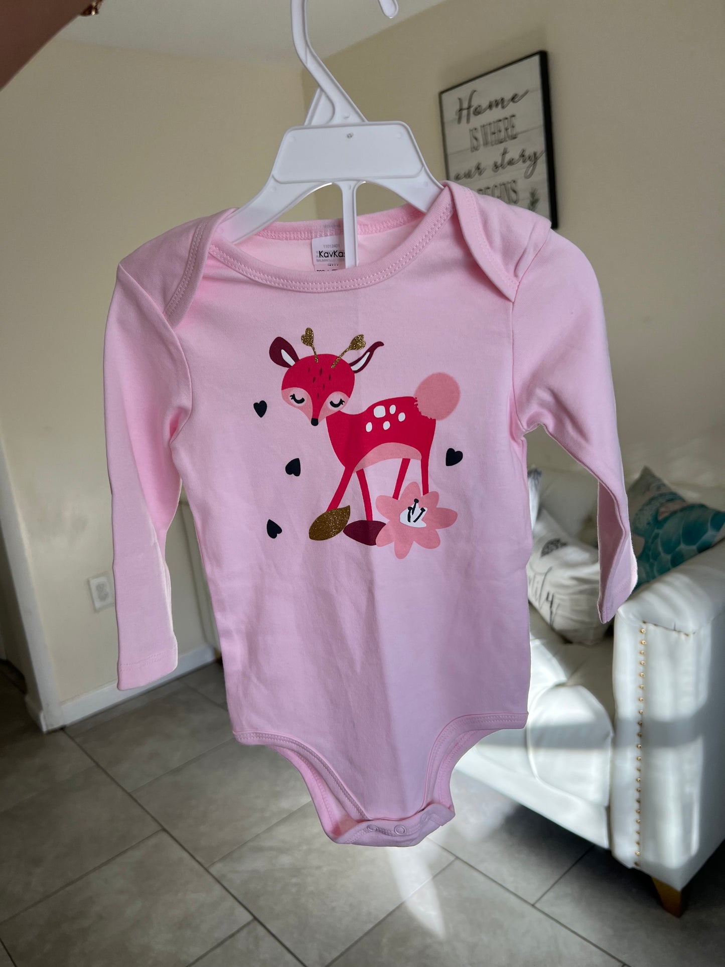 Bamby pink bodysuit