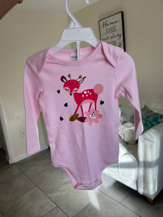 Bamby pink bodysuit